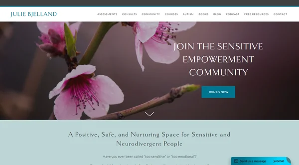 Julie Bjelland's Sensitive Empowerment Community