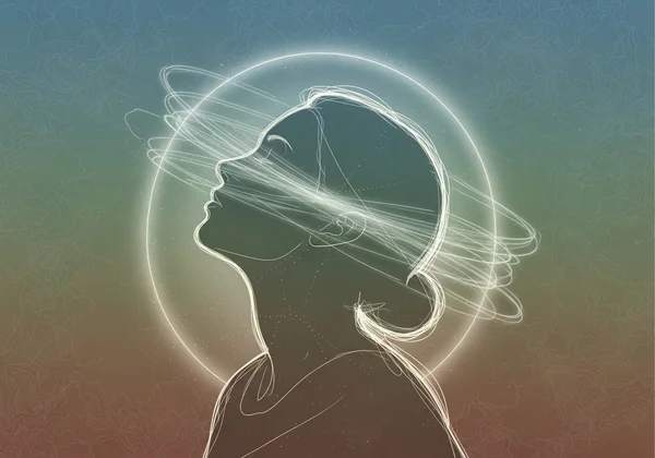 Person with heightened senses, processing the world deeply